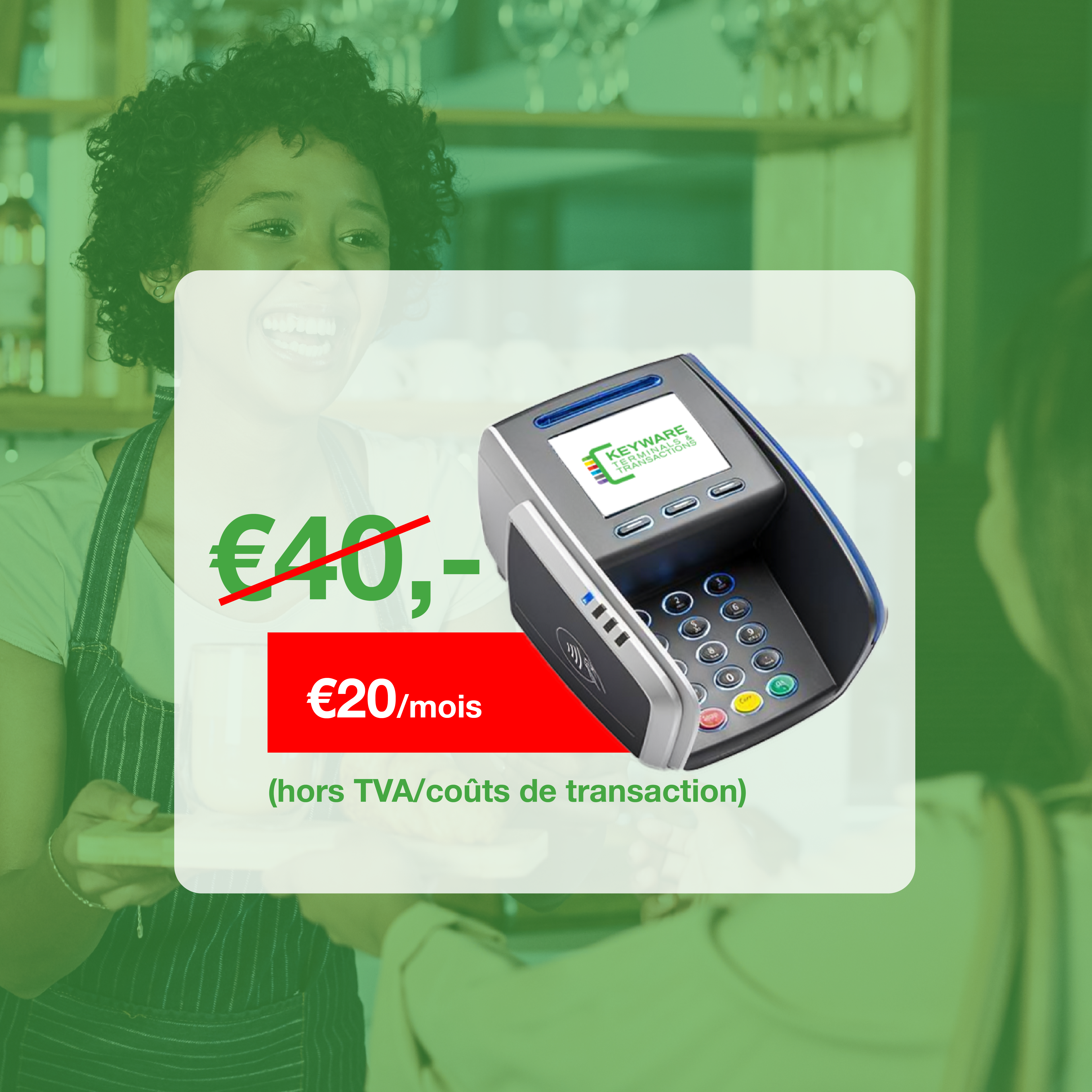 Dernière chance : terminal de paiement à -50 %
